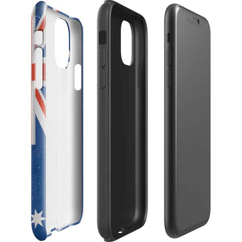Australia Flag Distressed iPhone 11 Pro Max Impact Case